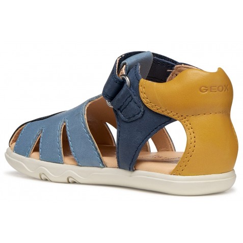Sandale barefoot Geox B Sandal Steppieup B656PC 000CL C0916 Navy Ochreyellow