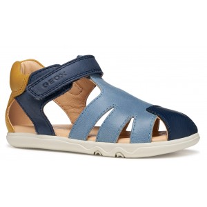Sandale barefoot Geox B Sandal Steppieup B656PC 000CL C0916 Navy Ochreyellow