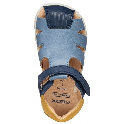 Sandale barefoot Geox B Sandal Steppieup B656PC 000CL C0916 Navy Ochreyellow
