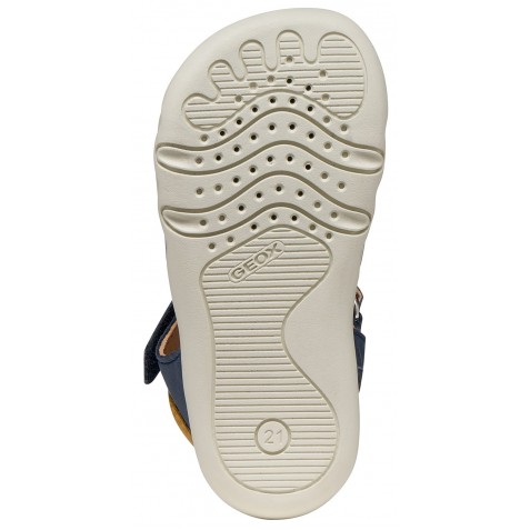 Sandale barefoot Geox B Sandal Steppieup B656PC 000CL C0916 Navy Ochreyellow