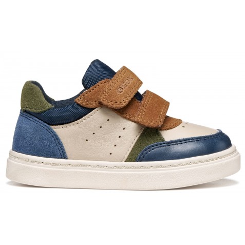 Sneakers Geox B Nashik A Vitcerato Scam B465NC 0CL22 C0819 Beige Navy