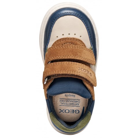 Sneakers Geox B Nashik A Vitcerato Scam B465NC 0CL22 C0819 Beige Navy