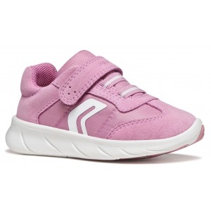 Sneakers barefoot Geox B Foot Run B661JA 0FU22 C8241 Dk Pink White