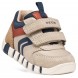 Sneakers Geox B Iupidoo B3555D 05422 C6181 Lt Taupe Orange