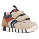 Sneakers Geox B Iupidoo B3555D 05422 C6181 Lt Taupe Orange
