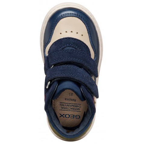 Ghete Geox B Nashik B465NA 0CL22 C0819 Beige Navy