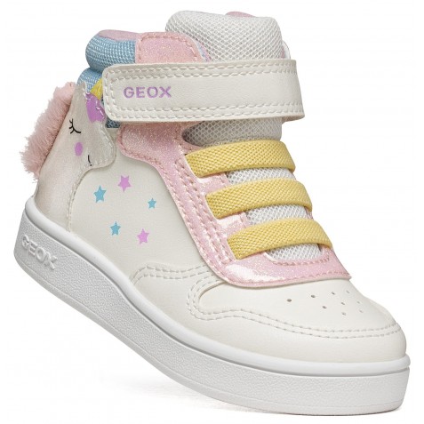 Ghete Geox B Eclyper B665MB 0BCQ6 C0406 White Pink Ghete Geox B Eclyper B665MB 0BCQ6 C0406 White Pink