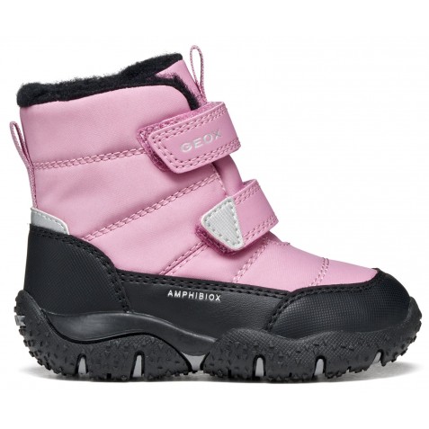 Cizme de zăpadă Geox B Baltic B Abx B4654C 0FU54 C8F9B Dk Pink Black