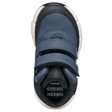 Ghete Geox B Flexyper Mini B666GA 0MEBC C4J2T Denim Orange Ghete Geox B Flexyper Mini B666GA 0MEBC C4J2T Denim Orange