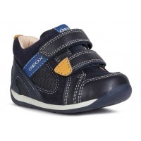 Pantofi Geox B Each Boy Nappa Suede Dk Navy Pantofi Geox B Each Boy Nappa Suede Dk Navy