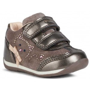 Sneakers Geox B Each Girl Smoke Grey Sneakers Geox B Each Girl Smoke Grey