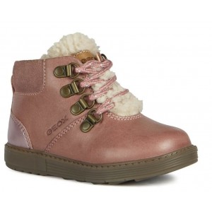 Ghete Geox B Hynde Girl Dark Rose Ghete Geox B Hynde Girl Dark Rose