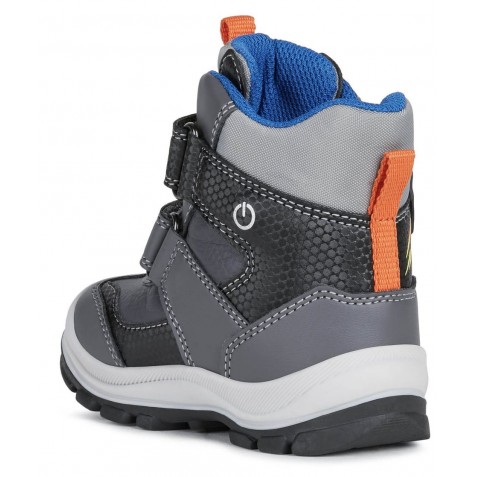 Cizme de zapada Geox B Flanfil Boy B Abx B163VA 054FU C0062 Dk Grey Black