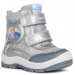 Cizme de zapada Geox B Flanfil Girl B Abx B163WB 054FU C1009 Dk Silver Cizme de zapada Geox B Flanfil Girl B Abx B163WB 054FU C1009 Dk Silver