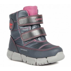 Cizme de zapadă Geox B Flexyper GB Abx B Silver Cizme de zapadă Geox B Flexyper GB Abx B Silver