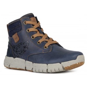 Ghete Geox J Flexiper Boy Navy Ghete Geox J Flexiper Boy Navy