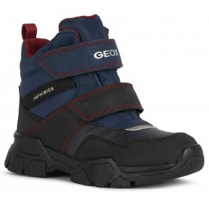 Cizme de zapadă Geox J Nevegal Boy B Abx C Navy Dark Red Cizme de zapadă Geox J Nevegal Boy B Abx C Navy Dark Red