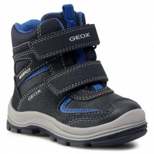 Cizme de zapadă Geox B Flanfil B Wpf B Navy Royal Cizme de zapadă Geox B Flanfil B Wpf B Navy Royal
