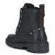 Cizme Geox J Casey GB J1620B 000BC C9BT6 Black Whisky