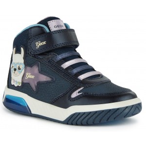 Sneakers Geox J Inek J16Asc-0Cenf-C4215 Navy Lilac