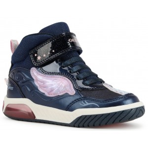 Sneakers Geox J Inek G A J26Asa-0Nfew-C0694 Navy Pink