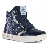 Sneakers Geox J Skylin G E J268We-0Anaj-C4256 Navy Platinum Sneakers Geox J Skylin G E J268We-0Anaj-C4256 Navy Platinum
