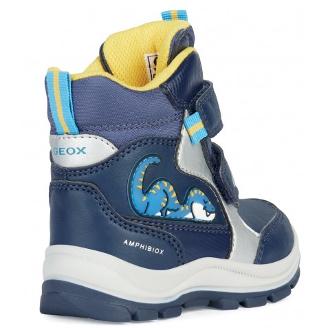 Cizme de zăpadă Geox Flanfil B363VA 054FU C0693 Navy Light Blue