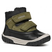 Ghete de zăpadă Geox B Omar Boy Wpf B462DC 022FU C0520 Black Dk Green
