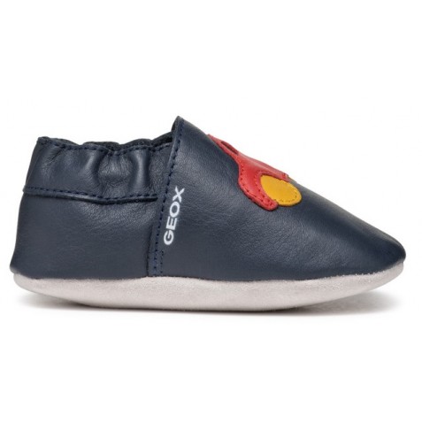 Pantofi Geox B Gloviedoo Boy B4667B 00085 C0735 Navy Red