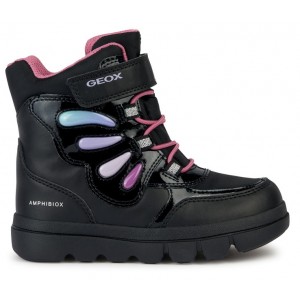 Cizme de zăpadă Geox J Willaboom Girl B A J36Hwa 054Fu C9240 Black Muicolor