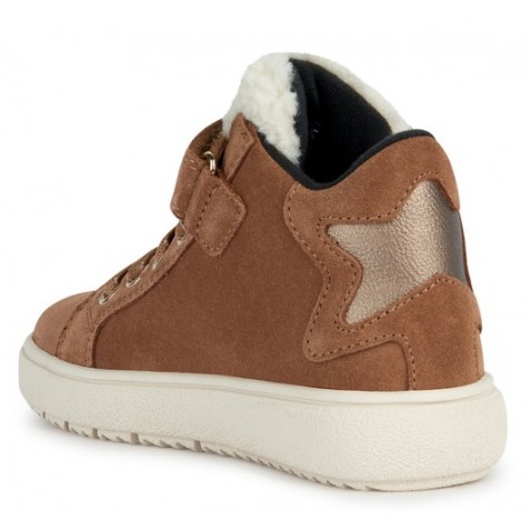 Ghete impermeabile Geox J Theleven Girl Wpf J36Hyc 022Bh C6627 Whisky