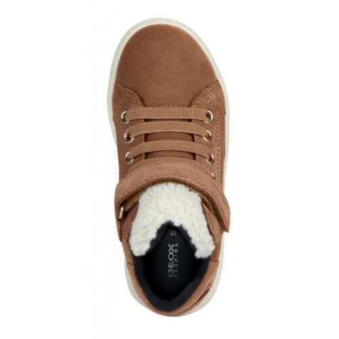 Ghete impermeabile Geox J Theleven Girl Wpf J36Hyc 022Bh C6627 Whisky