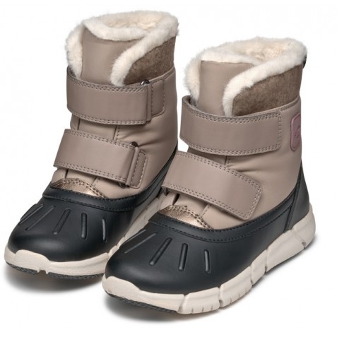 Cizme de zăpadă Geox J Flexyper Girl B Ab J46Apc 054Fu C0533 Dark Beige Black Cizme de zăpadă Geox J Flexyper Girl B Ab J46Apc 054Fu C0533 Dark Beige Black