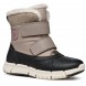 Cizme de zăpadă Geox J Flexyper Girl B Ab J46Apc 054Fu C0533 Dark Beige Black