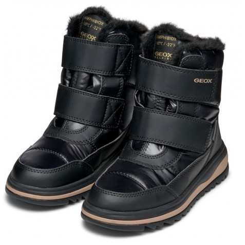 Cizme de zăpadă Geox J Adelhide Girl B Ab J46Ewc 0Lvbc C9999 Black