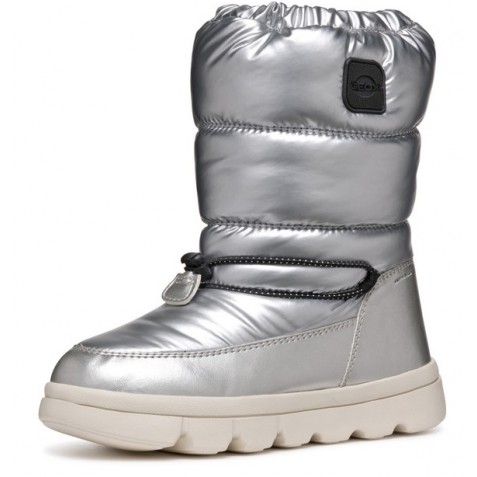 Cizme de zăpadă Geox J Willaboom Girl B A J46Hwb 0Lvnf C1007 Silver