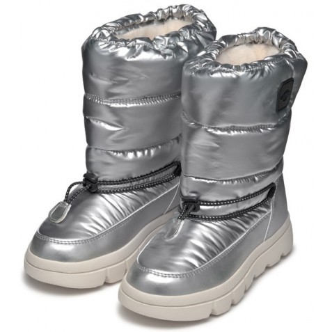 Cizme de zăpadă Geox J Willaboom Girl B A J46Hwb 0Lvnf C1007 Silver