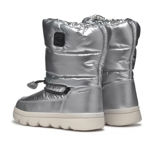 Cizme de zăpadă Geox J Willaboom Girl B A J46Hwb 0Lvnf C1007 Silver