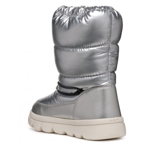 Cizme de zăpadă Geox J Willaboom Girl B A J46Hwb 0Lvnf C1007 Silver