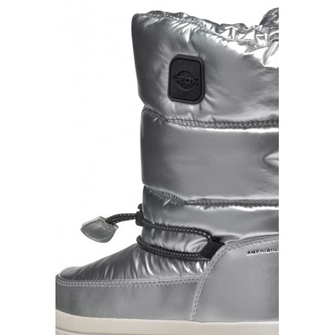 Cizme de zăpadă Geox J Willaboom Girl B A J46Hwb 0Lvnf C1007 Silver