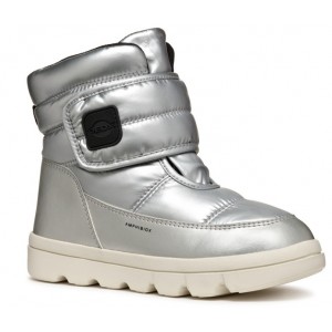 Cizme de zăpadă Geox J Willaboom Girl B A J46Hwc 0Lvnf C1007 Silver