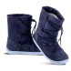 Cizme Barefoot Be Lenka Snowfox Kids 2 0 Dark  Light Blue