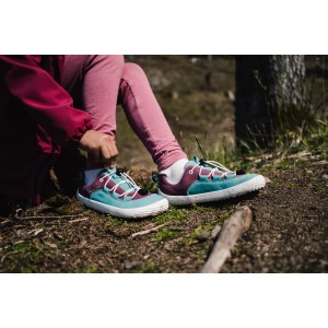 Sneakers Barefoot Be Lenka Xplorer Light Teal Plum Sneakers Barefoot Be Lenka Xplorer Light Teal Plum
