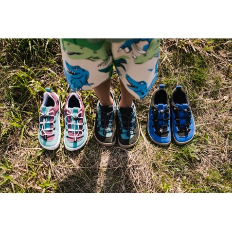 Sneakers Barefoot Be Lenka Xplorer Blue Olive Black