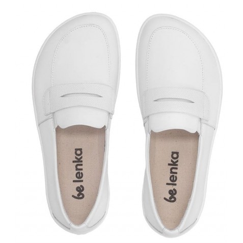 Mocasini Barefoot Be Lenka Buena All White