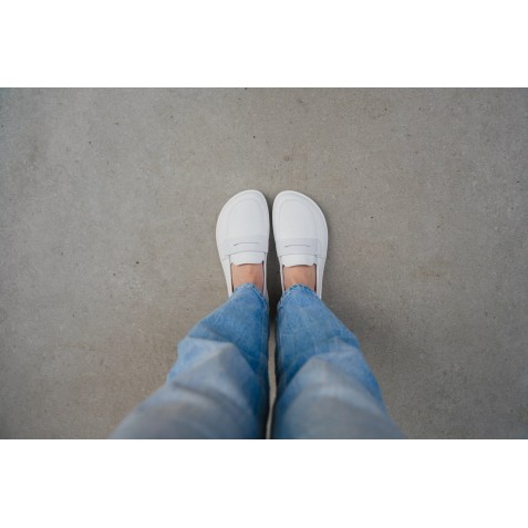 Mocasini Barefoot Be Lenka Buena All White