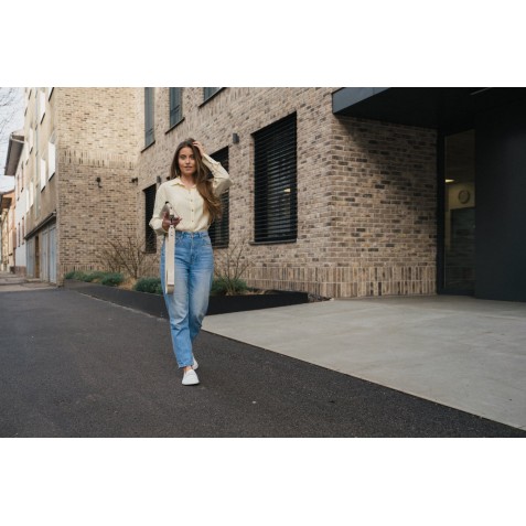 Mocasini Barefoot Be Lenka Buena All White