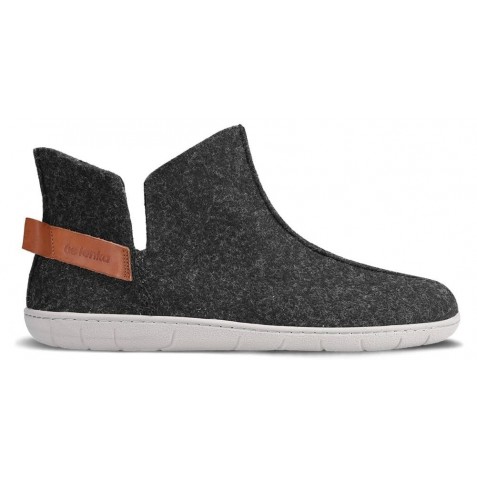 Papuci de Casa Barefoot Be Lenka Chillax Ankle-cut Black Papuci de Casa Barefoot Be Lenka Chillax Ankle-cut Black