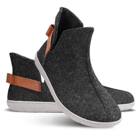 Papuci de Casa Barefoot Be Lenka Chillax Ankle-cut Black Papuci de Casa Barefoot Be Lenka Chillax Ankle-cut Black