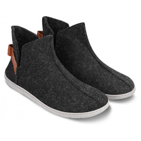 Papuci de Casa Barefoot Be Lenka Chillax Ankle-cut Black Papuci de Casa Barefoot Be Lenka Chillax Ankle-cut Black